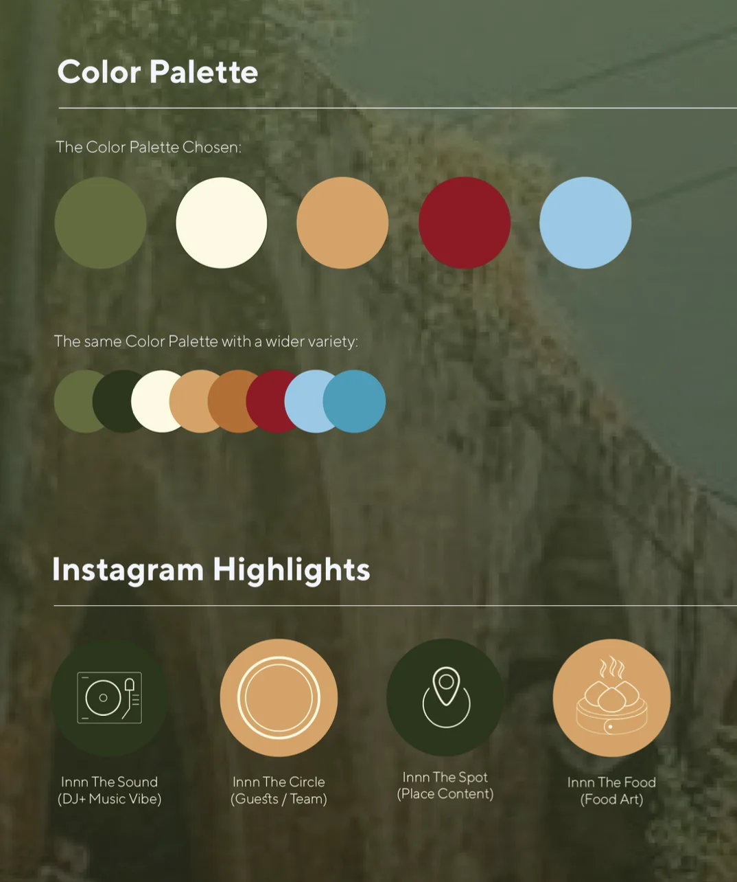 BC Studios social media identity and design system